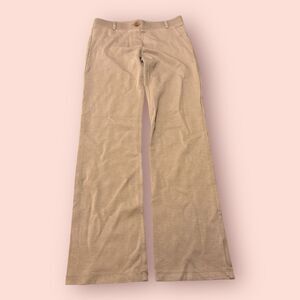 Betabrand Pants Women’s Small Petite Tan Khaki Straight Leg Pull On Work Career